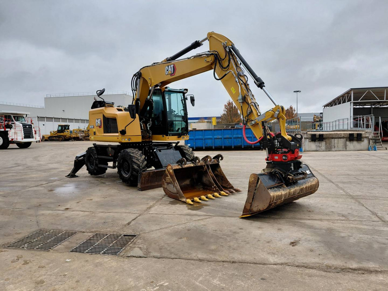 CAT M315F IVC - Колесен багер: снимка 4 CAT M315F IVC - Колесен багер: снимка 4