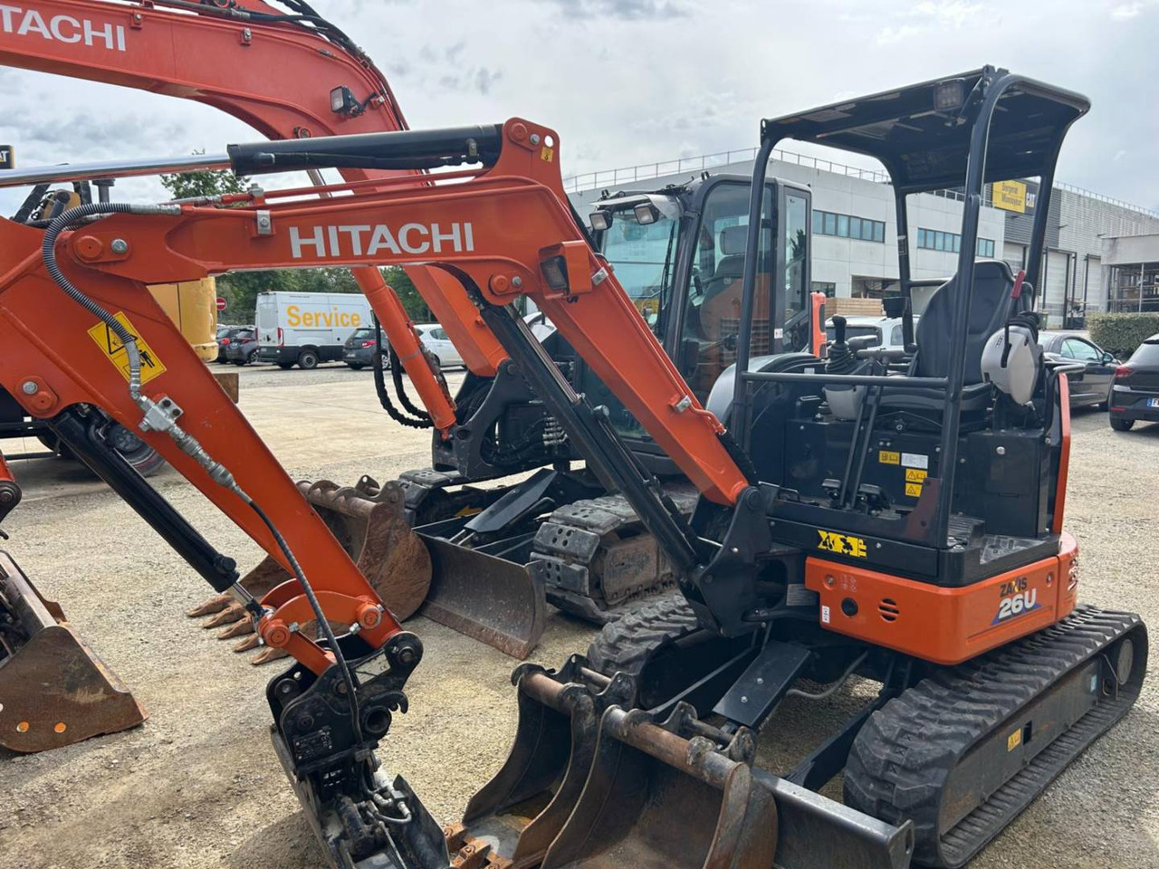 HITACHI ZX26U-6 - Верижен багер: снимка 1 HITACHI ZX26U-6 - Верижен багер: снимка 1