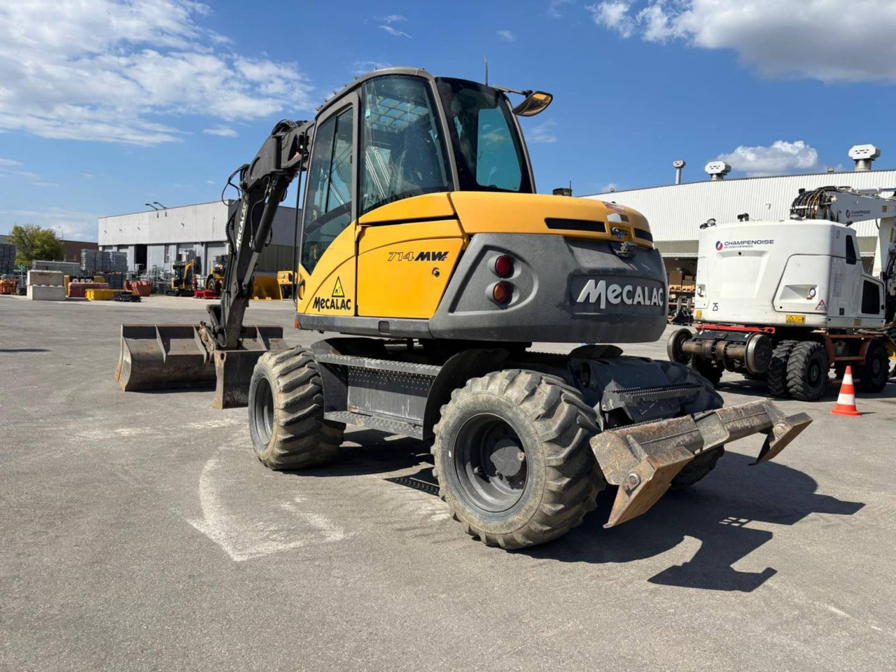 MECALAC 714MW - Колесен багер: снимка 4 MECALAC 714MW - Колесен багер: снимка 4