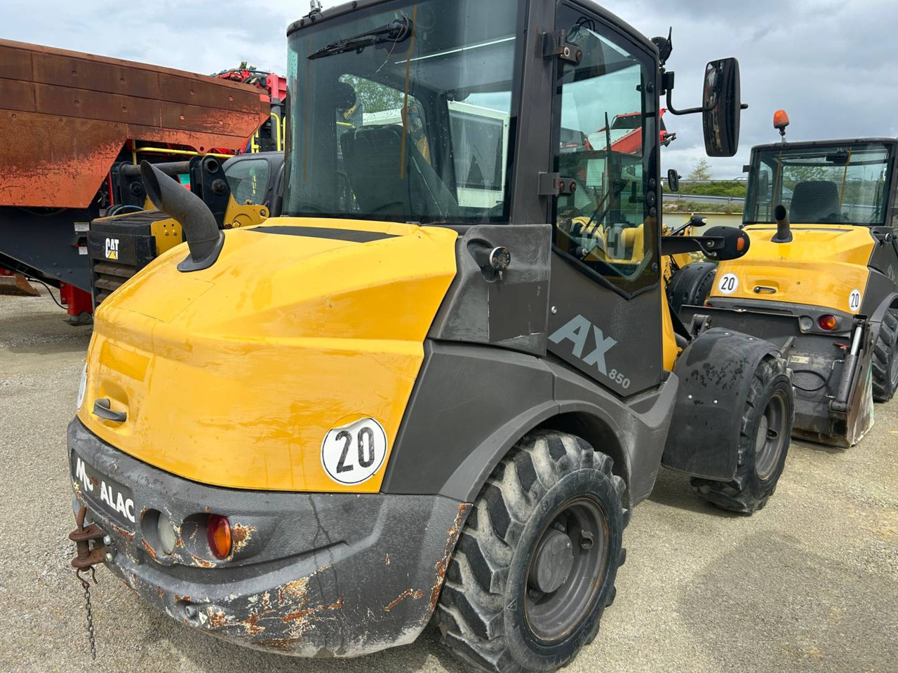 MECALAC AX850 - Колесен товарач: снимка 4 MECALAC AX850 - Колесен товарач: снимка 4