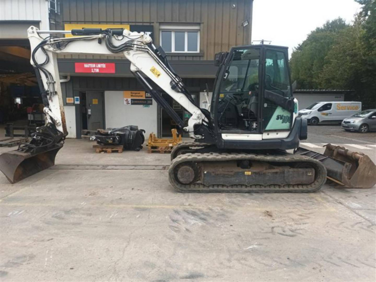 YANMAR SV100 - Верижен багер: снимка 1 YANMAR SV100 - Верижен багер: снимка 1