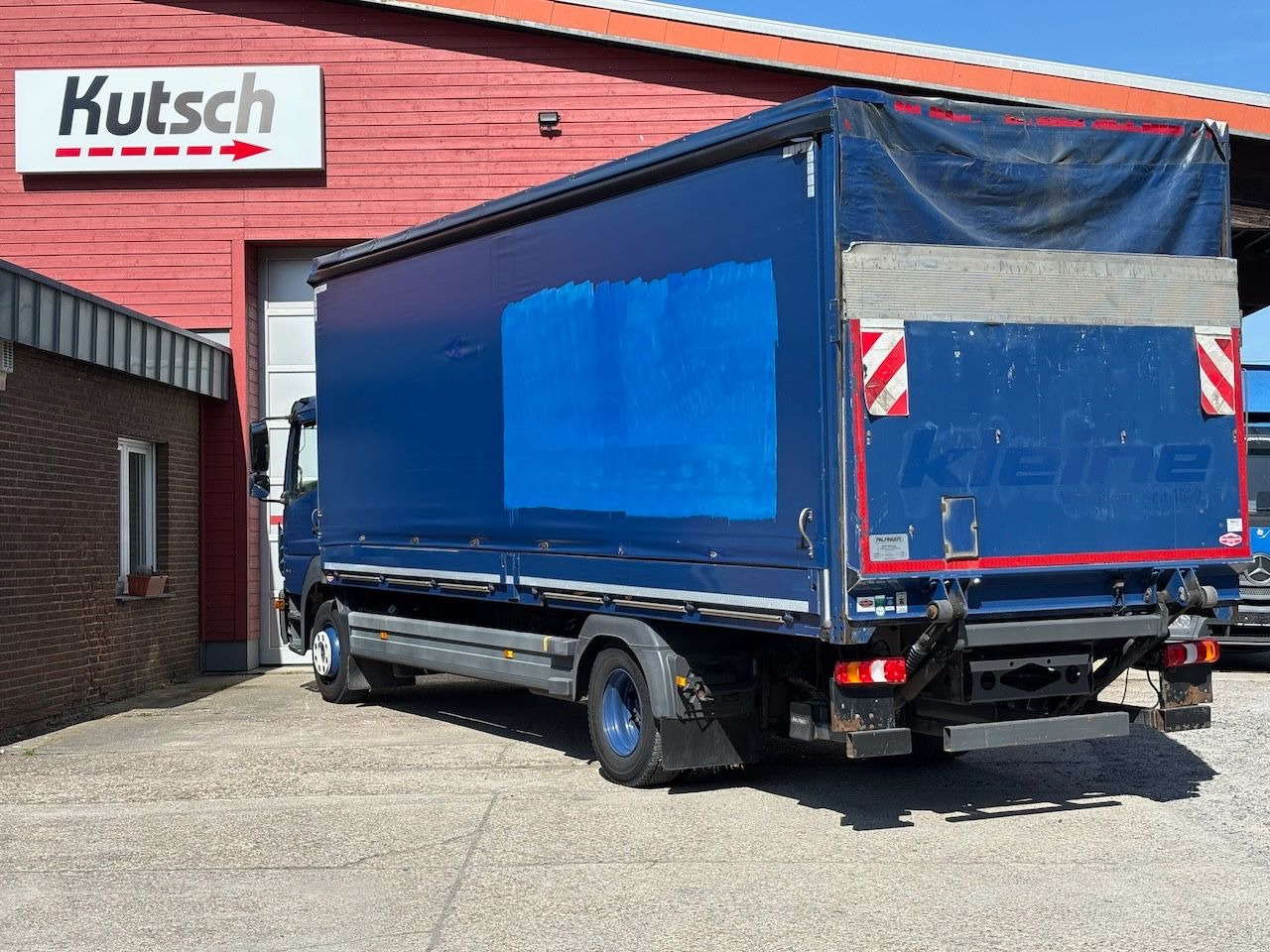 Mercedes-Benz Atego 1521L Pritschenwagen/Lbw. - Камион с брезент: снимка 3 Mercedes-Benz Atego 1521L Pritschenwagen/Lbw. - Камион с брезент: снимка 3