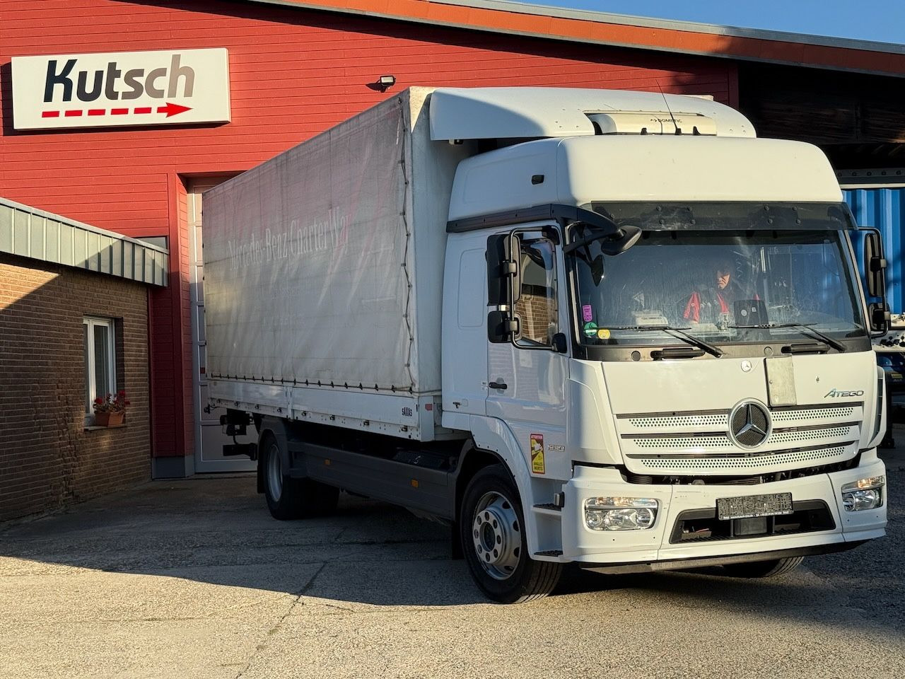 Mercedes-Benz MB 1530L Atego Plane/Lbw., Hochdach, - Камион с брезент: снимка 4 Mercedes-Benz MB 1530L Atego Plane/Lbw., Hochdach, - Камион с брезент: снимка 4