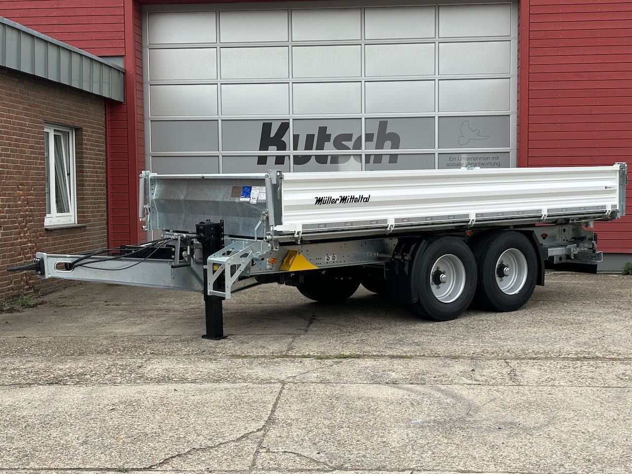 Müller-Mitteltal KA-TA-R 11,9/024 Breitreifen, Alu-Rampen, LED - Самосвал ремарке: снимка 2 Müller-Mitteltal KA-TA-R 11,9/024 Breitreifen, Alu-Rampen, LED - Самосвал ремарке: снимка 2