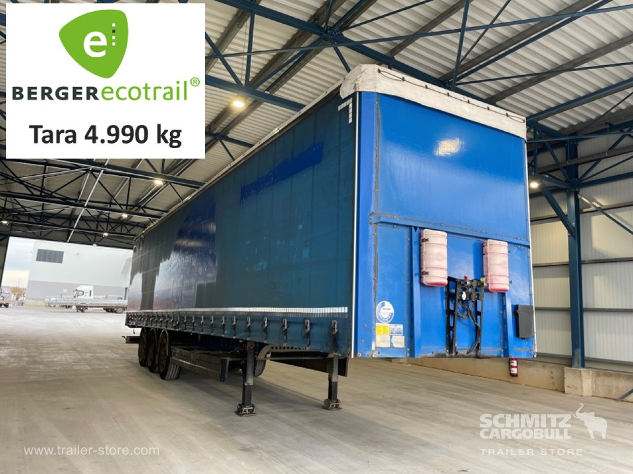 BERGER Semiremolque Lona Standard - Брезентово полуремарке: снимка 1 BERGER Semiremolque Lona Standard - Брезентово полуремарке: снимка 1