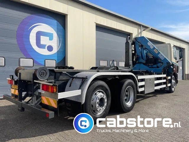 DAF CF 85.340 6X2 Euro 3 - Haakarm containersystem - Hooklift - Abrollkipper - Year 2004 - HMF 1680-K2 Crane - Grua - Ladekran - Autolaadkraan - Мултилифт с кука камион, Камион с кран: снимка 3 DAF CF 85.340 6X2 Euro 3 - Haakarm containersystem - Hooklift - Abrollkipper - Year 2004 - HMF 1680-K2 Crane - Grua - Ladekran - Autolaadkraan - Мултилифт с кука камион, Камион с кран: снимка 3