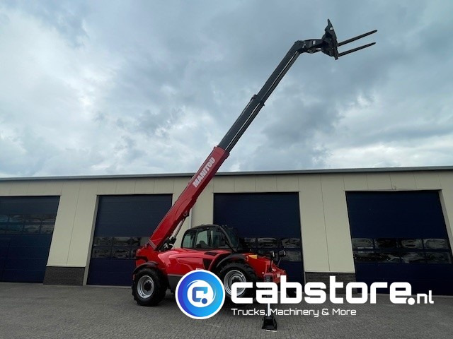 Телескопичен товарач Manitou MT 1440 Easy 75D ST3B Verreiker Manitou MT 1440 Easy 75D ST3B Verreiker - Bouwjaar 2018 - Draaiuren 1742 - Palletvorken: снимка 8