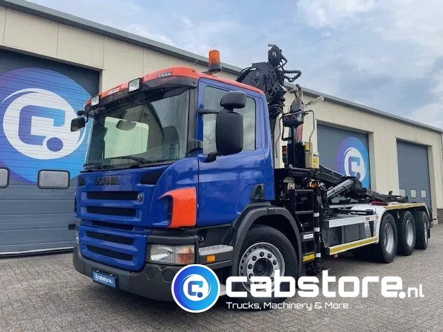 Scania P380 LB 8x4*4 HNA Euro 5 - HIAB 211 E-3 Hipro Crane with remote control + Multilift XR26S61 Hooklift - Year 2009 - Km 336.501 !! - Good condition - Мултилифт с кука камион, Камион с кран: снимка 4 Scania P380 LB 8x4*4 HNA Euro 5 - HIAB 211 E-3 Hipro Crane with remote control + Multilift XR26S61 Hooklift - Year 2009 - Km 336.501 !! - Good condition - Мултилифт с кука камион, Камион с кран: снимка 4