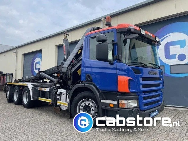 Scania P380 LB 8x4*4 HNA Euro 5 - HIAB 211 E-3 Hipro Crane with remote control + Multilift XR26S61 Hooklift - Year 2009 - Km 336.501 !! - Good condition - Мултилифт с кука камион, Камион с кран: снимка 1 Scania P380 LB 8x4*4 HNA Euro 5 - HIAB 211 E-3 Hipro Crane with remote control + Multilift XR26S61 Hooklift - Year 2009 - Km 336.501 !! - Good condition - Мултилифт с кука камион, Камион с кран: снимка 1