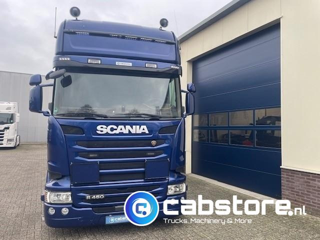 Scania R450 LB6X2MLB Euro 6 - Bouwjaar 2016 - Topline - Doorlaad-volume combi+ Wecon Middenas aanhangwagen - Good condition - Камион с брезент: снимка 5 Scania R450 LB6X2MLB Euro 6 - Bouwjaar 2016 - Topline - Doorlaad-volume combi+ Wecon Middenas aanhangwagen - Good condition - Камион с брезент: снимка 5