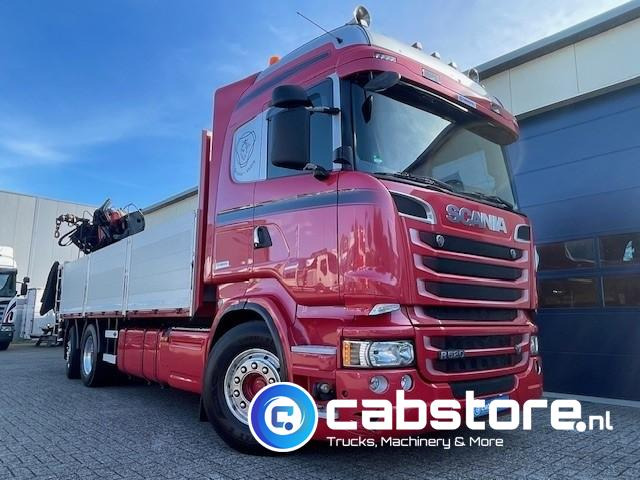 Scania R520 LB6X2*4HNB V8 Euro 6 - Bouwjaar 2013 - Highline - Opticruise - Open box + Palfinger PK 24001-K B Autolaadkraan - Good condition ! - Камион с кран: снимка 4 Scania R520 LB6X2*4HNB V8 Euro 6 - Bouwjaar 2013 - Highline - Opticruise - Open box + Palfinger PK 24001-K B Autolaadkraan - Good condition ! - Камион с кран: снимка 4