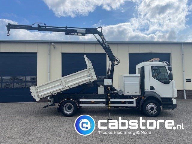 Volvo FL 240 4x2 Euro 5 - Kipper - MKG HLK 45 a2 Autolaadkraan - Bouwjaar 2012 - APK 18-10-2025 - ORIGINAL Km 35.640 !!!! - Good condition !! - Камион с кран: снимка 2 Volvo FL 240 4x2 Euro 5 - Kipper - MKG HLK 45 a2 Autolaadkraan - Bouwjaar 2012 - APK 18-10-2025 - ORIGINAL Km 35.640 !!!! - Good condition !! - Камион с кран: снимка 2