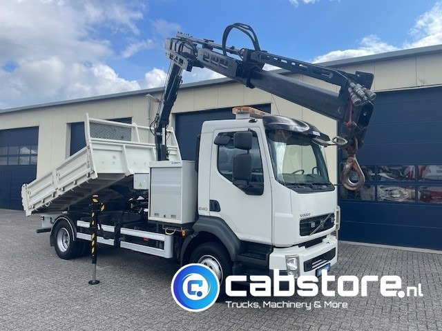 Volvo FL 240 4x2 Euro 5 - Kipper - MKG HLK 45 a2 Autolaadkraan - Bouwjaar 2012 - APK 18-10-2025 - ORIGINAL Km 35.640 !!!! - Good condition !! - Самосвал камион, Камион с кран: снимка 3 Volvo FL 240 4x2 Euro 5 - Kipper - MKG HLK 45 a2 Autolaadkraan - Bouwjaar 2012 - APK 18-10-2025 - ORIGINAL Km 35.640 !!!! - Good condition !! - Самосвал камион, Камион с кран: снимка 3