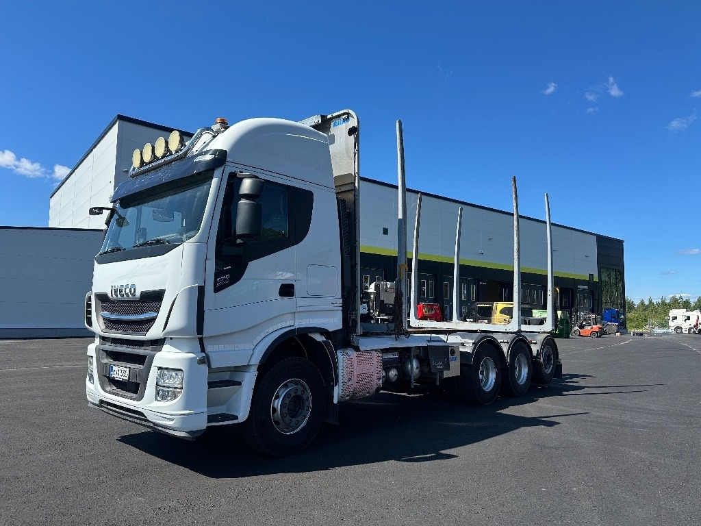 Iveco Stralis AS350S57 8x4*4 - Камион за дърва: снимка 1 Iveco Stralis AS350S57 8x4*4 - Камион за дърва: снимка 1