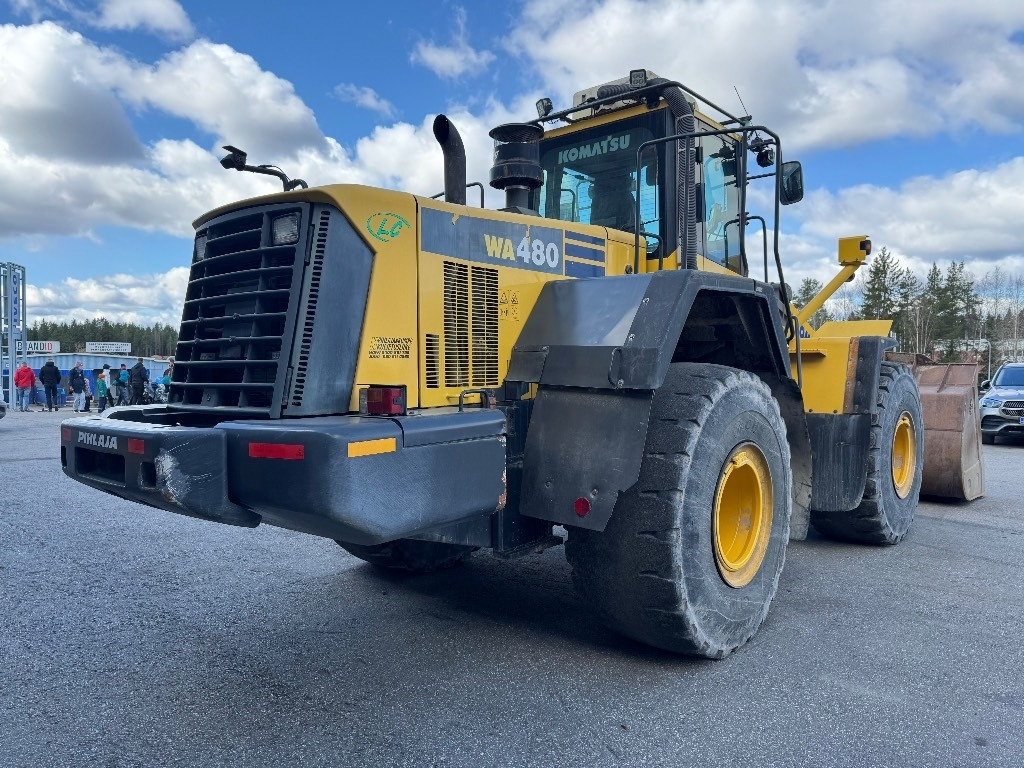 Komatsu WA 480 - Колесен товарач: снимка 4 Komatsu WA 480 - Колесен товарач: снимка 4