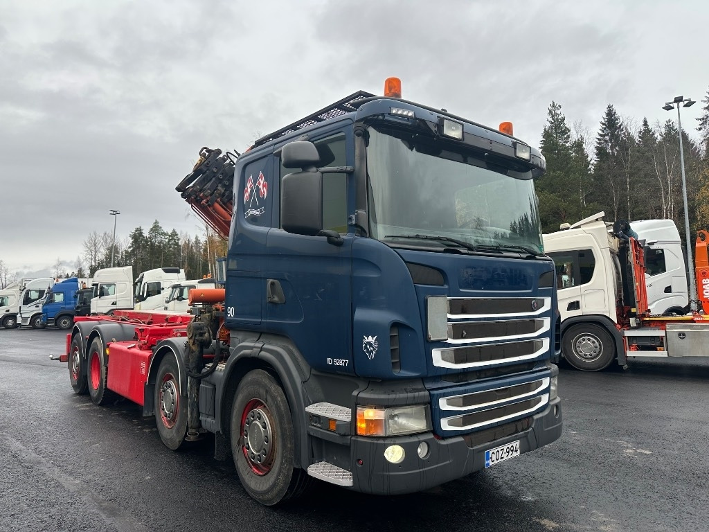 Scania G440 8x2/6 Atlas 190.2E  - Камион с кран: снимка 2 Scania G440 8x2/6 Atlas 190.2E  - Камион с кран: снимка 2