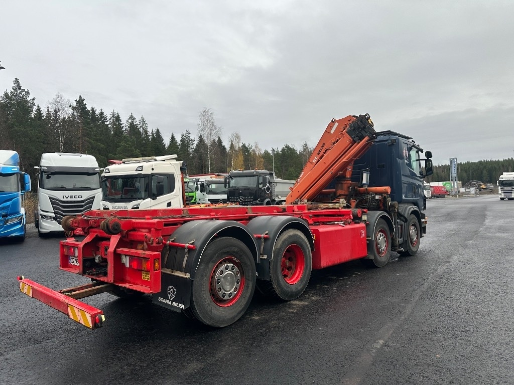 Scania G440 8x2/6 Atlas 190.2E  - Камион с кран: снимка 3 Scania G440 8x2/6 Atlas 190.2E  - Камион с кран: снимка 3