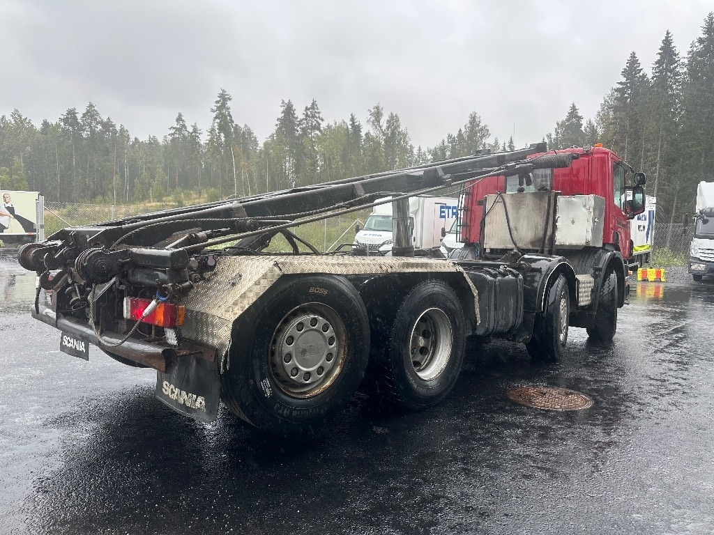 Scania P114 8x2*6 - Мултилифт за контейнери камион: снимка 3 Scania P114 8x2*6 - Мултилифт за контейнери камион: снимка 3