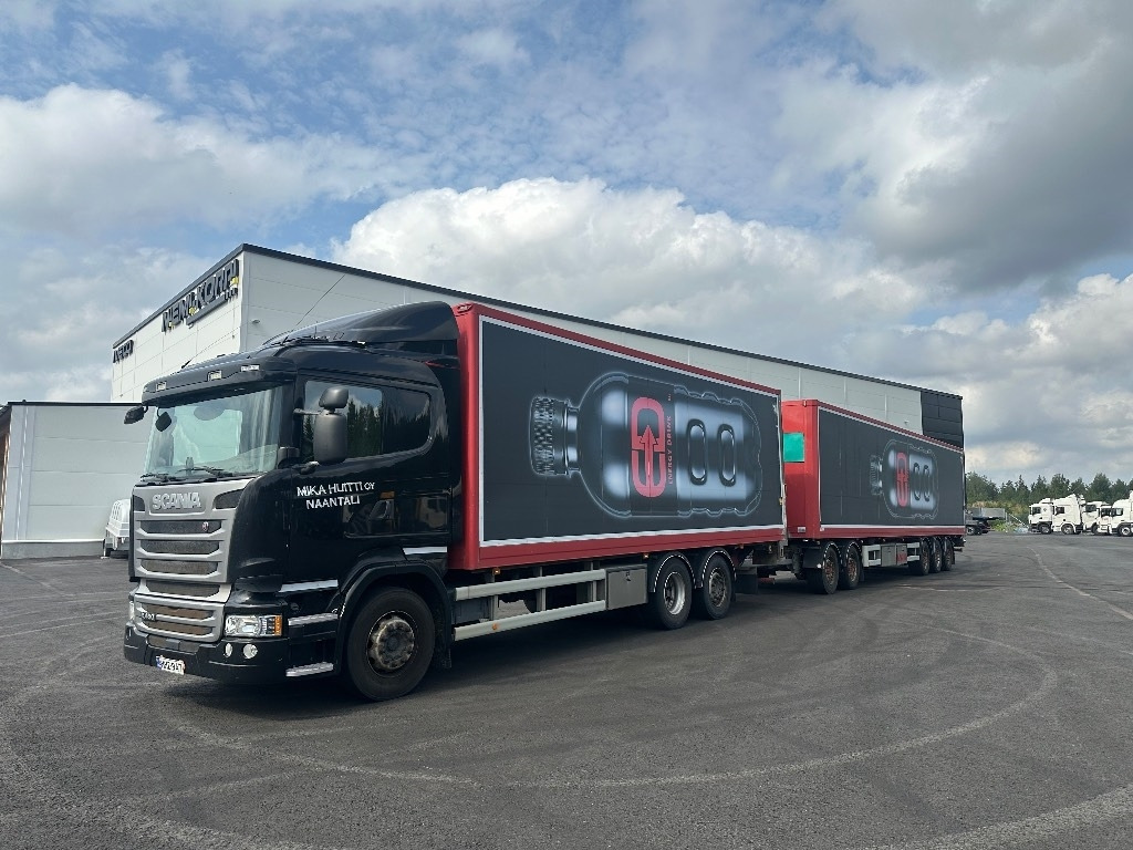Scania R 450 - Камион фургон: снимка 1 Scania R 450 - Камион фургон: снимка 1