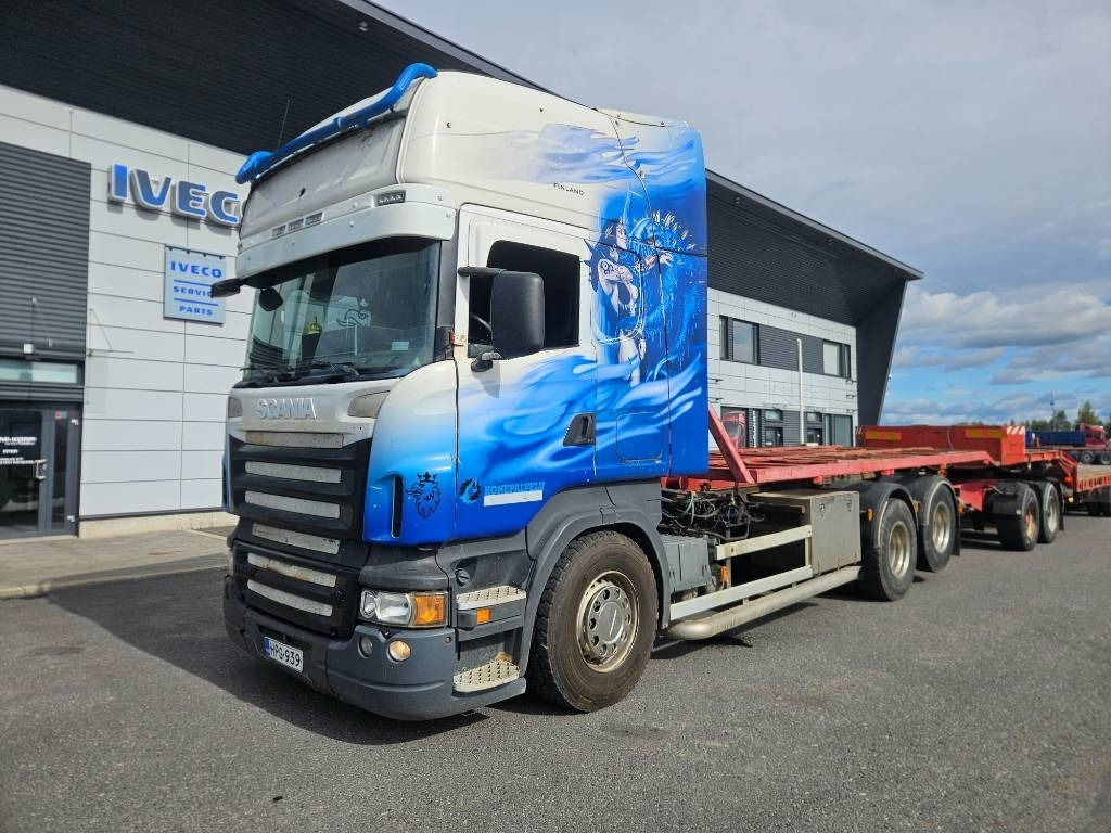Scania R580 6x2 - Мултилифт с кука камион: снимка 1 Scania R580 6x2 - Мултилифт с кука камион: снимка 1