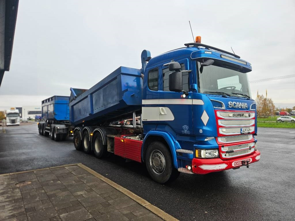 Scania R730 76tn kasettiyhdistelmä - Самосвал камион: снимка 2 Scania R730 76tn kasettiyhdistelmä - Самосвал камион: снимка 2