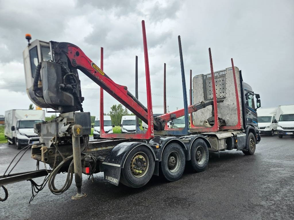 Scania R730 8x4 koko yhdistelmä - Камион за дърва: снимка 4 Scania R730 8x4 koko yhdistelmä - Камион за дърва: снимка 4