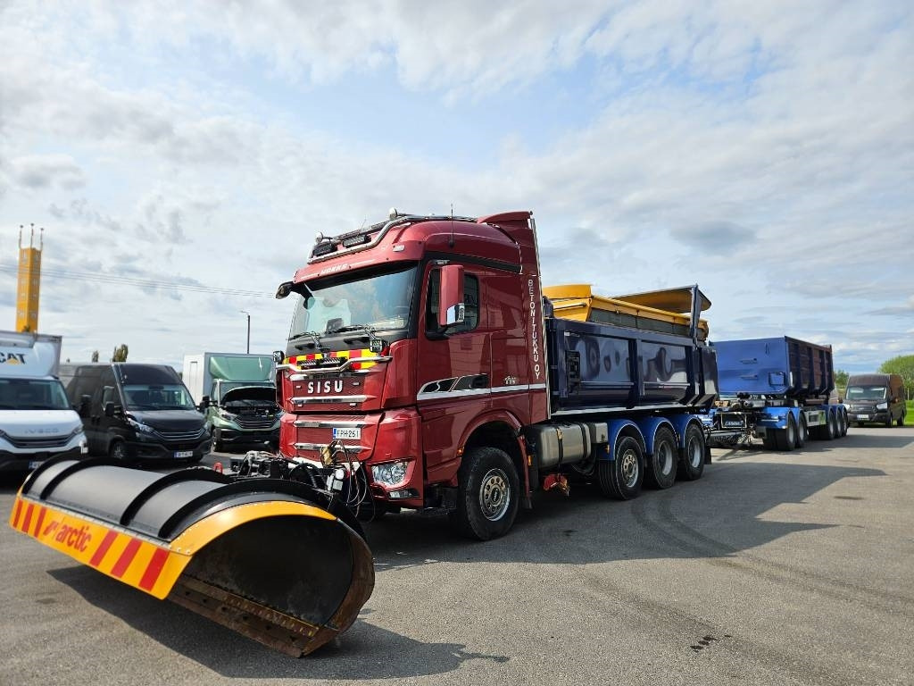 Sisu Polar 625 76tn tienhoitoauto - Самосвал камион: снимка 4 Sisu Polar 625 76tn tienhoitoauto - Самосвал камион: снимка 4