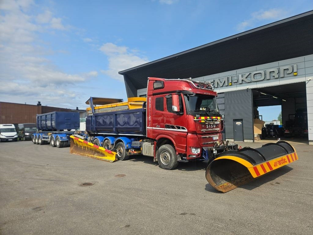 Sisu Polar 625 76tn tienhoitoauto - Самосвал камион: снимка 1 Sisu Polar 625 76tn tienhoitoauto - Самосвал камион: снимка 1