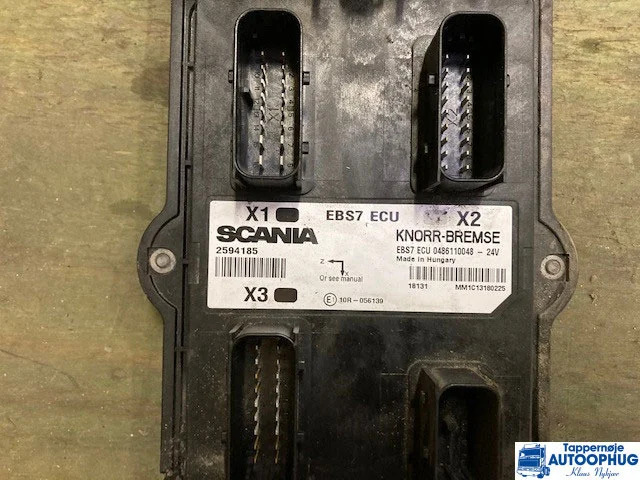 SCANIA ECU BMS KNORR BREMSE P/N: 2561589 / 2594185 - Блок за управление за Камион: снимка 2 SCANIA ECU BMS KNORR BREMSE P/N: 2561589 / 2594185 - Блок за управление за Камион: снимка 2