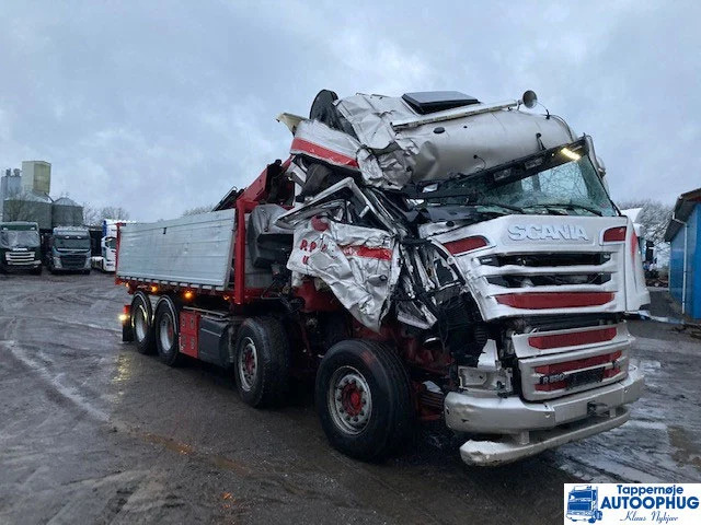 Scania R580 8X4 HIAB 244 EP-5 HIPRO ONLY PARTS - Бордови камион, Камион с кран: снимка 1 Scania R580 8X4 HIAB 244 EP-5 HIPRO ONLY PARTS - Бордови камион, Камион с кран: снимка 1
