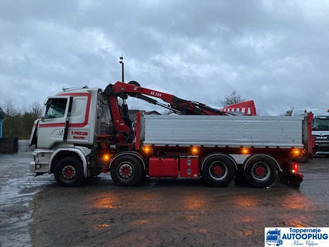 Scania R580 8X4 HIAB 244 EP-5 HIPRO ONLY PARTS - Бордови камион, Камион с кран: снимка 5 Scania R580 8X4 HIAB 244 EP-5 HIPRO ONLY PARTS - Бордови камион, Камион с кран: снимка 5