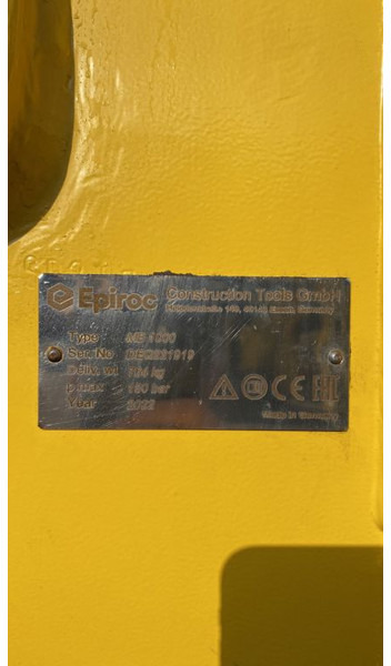 Epiroc MB1000 - Хидравличен чук за Строителна техника: снимка 5 Epiroc MB1000 - Хидравличен чук за Строителна техника: снимка 5