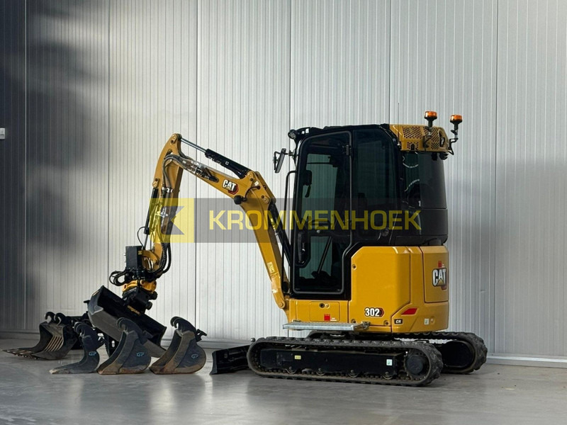 Caterpillar 302 CR Vol opties !! Engcon Draaikantelstuk - Мини багер: снимка 3 Caterpillar 302 CR Vol opties !! Engcon Draaikantelstuk - Мини багер: снимка 3