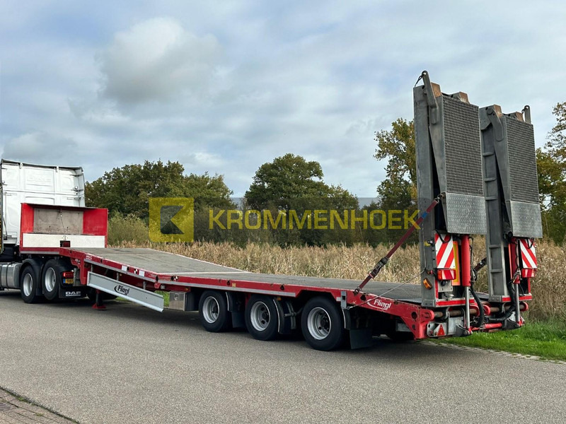 Fliegl Semi dieplader - Нискорамна площадка полуремарке: снимка 1 Fliegl Semi dieplader - Нискорамна площадка полуремарке: снимка 1