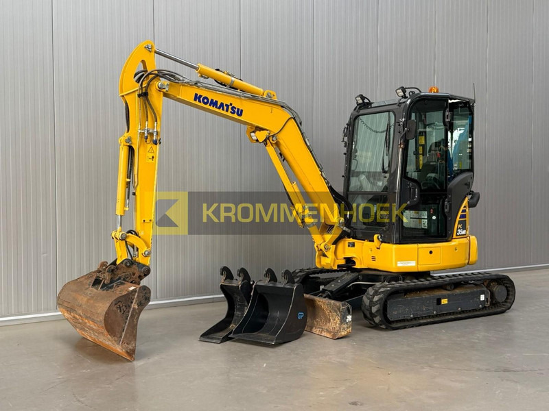 Komatsu PC 35 MR-5 - Мини багер: снимка 2 Komatsu PC 35 MR-5 - Мини багер: снимка 2
