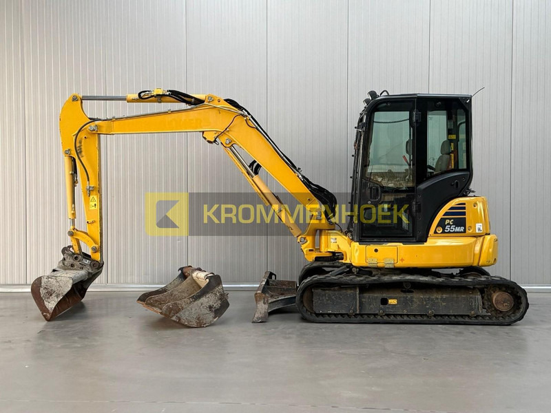 Komatsu PC 55 MR-5 - Мини багер: снимка 1 Komatsu PC 55 MR-5 - Мини багер: снимка 1