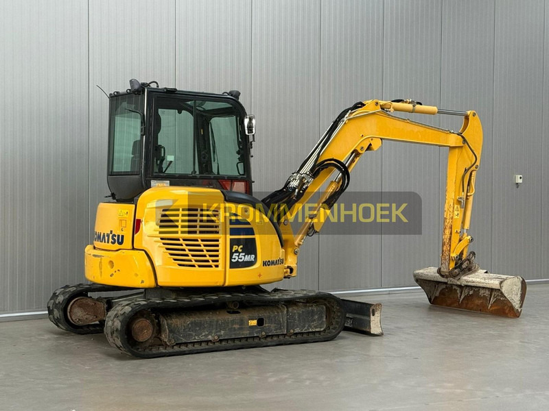 Komatsu PC 55 MR-5 - Мини багер: снимка 4 Komatsu PC 55 MR-5 - Мини багер: снимка 4