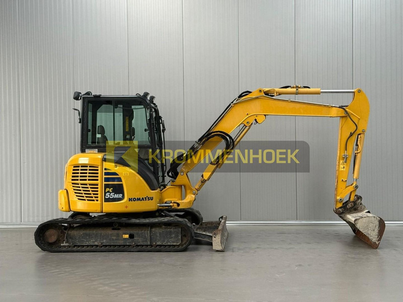 Komatsu PC 55 MR-5 - Мини багер: снимка 5 Komatsu PC 55 MR-5 - Мини багер: снимка 5