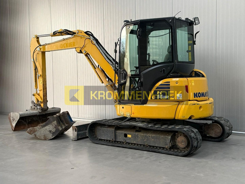 Komatsu PC 55 MR-5 - Мини багер: снимка 3 Komatsu PC 55 MR-5 - Мини багер: снимка 3