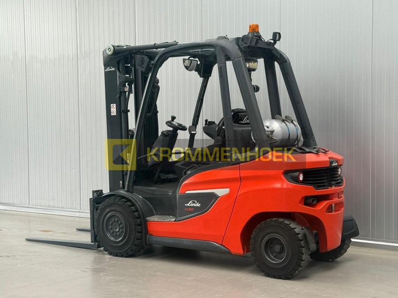 Linde H 30 T - Газокар: снимка 3 Linde H 30 T - Газокар: снимка 3