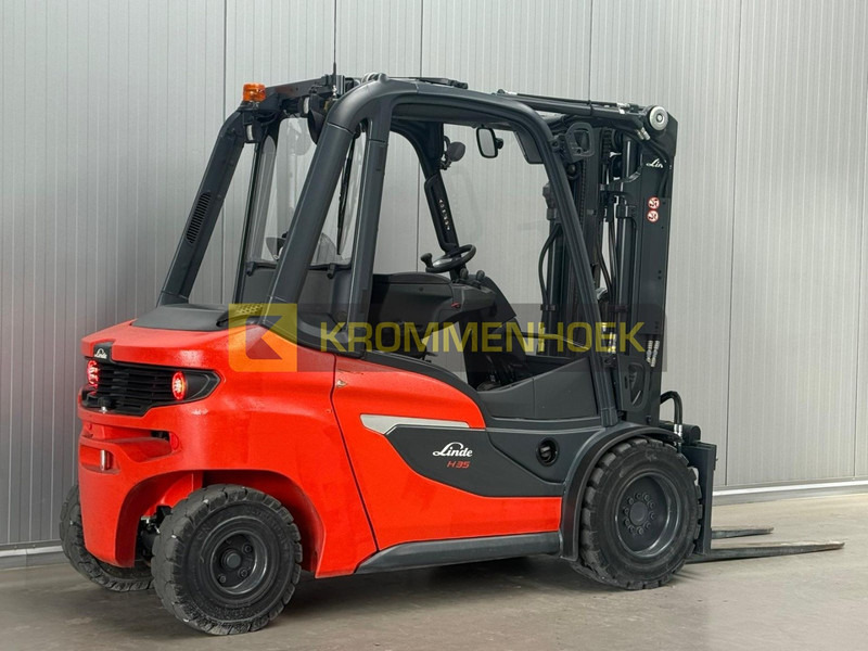Linde H 35 D-02 - Дизелов мотокар: снимка 4 Linde H 35 D-02 - Дизелов мотокар: снимка 4