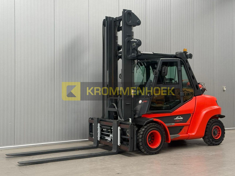 Linde H 80 T-900 - Газокар: снимка 2 Linde H 80 T-900 - Газокар: снимка 2