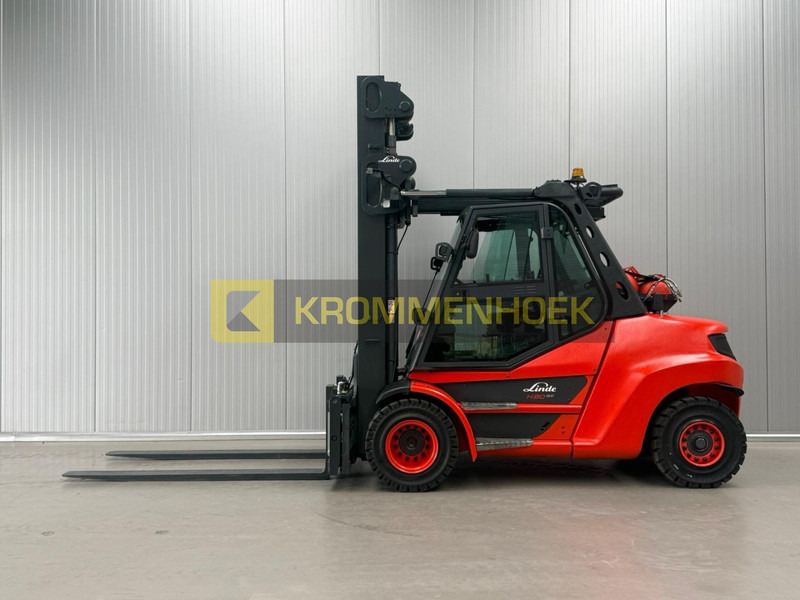Linde H 80 T-900 - Газокар: снимка 1 Linde H 80 T-900 - Газокар: снимка 1