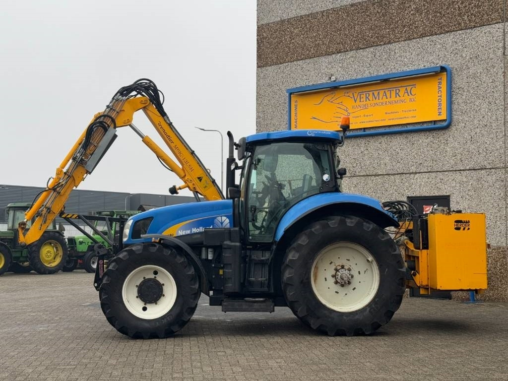 New Holland T6080 Power Command met Herder MBK513LSH! - Трактор: снимка 3 New Holland T6080 Power Command met Herder MBK513LSH! - Трактор: снимка 3