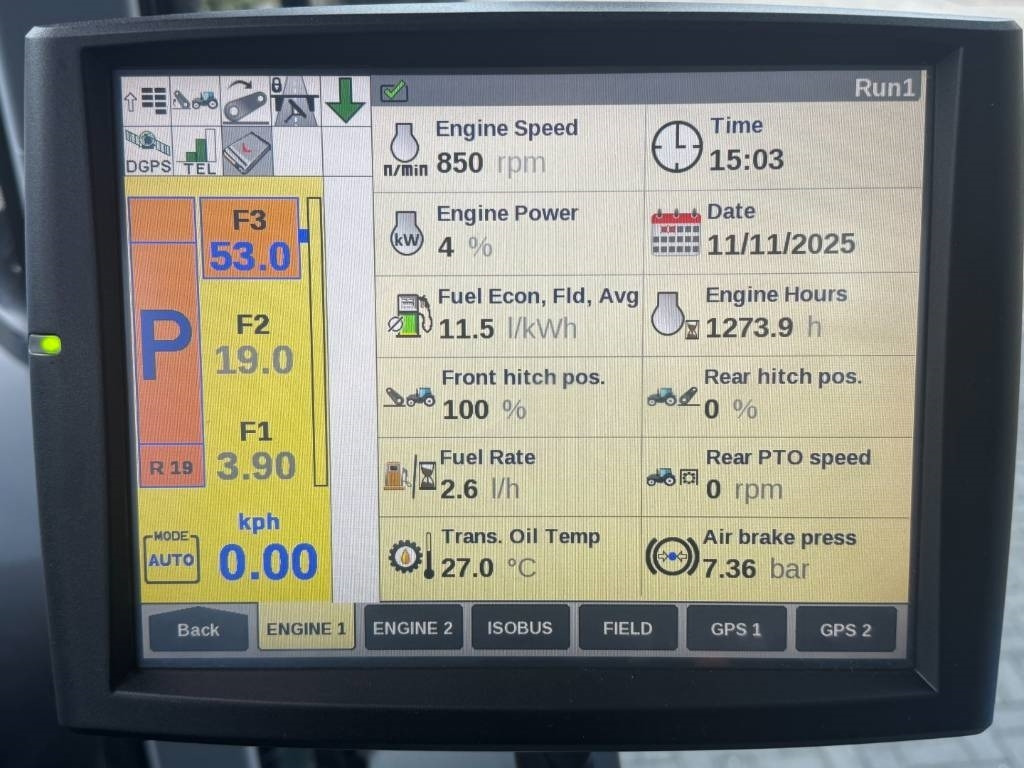 Лизинг на New Holland T7.225AC, frontlinkage, airbrakes, 50k, 2023!!  New Holland T7.225AC, frontlinkage, airbrakes, 50k, 2023!!: снимка 29