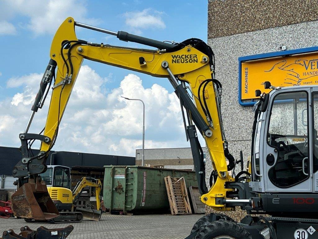 Wacker Neuson EW100 – 1376 hours – 2019!! - Колесен багер: снимка 4 Wacker Neuson EW100 – 1376 hours – 2019!! - Колесен багер: снимка 4