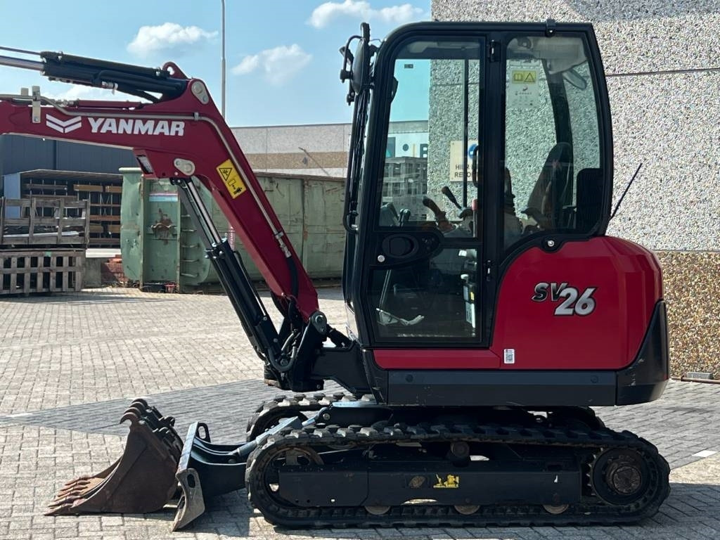 Yanmar SV26, quick bucket release, 294 hours, 2022! - Мини багер: снимка 3 Yanmar SV26, quick bucket release, 294 hours, 2022! - Мини багер: снимка 3