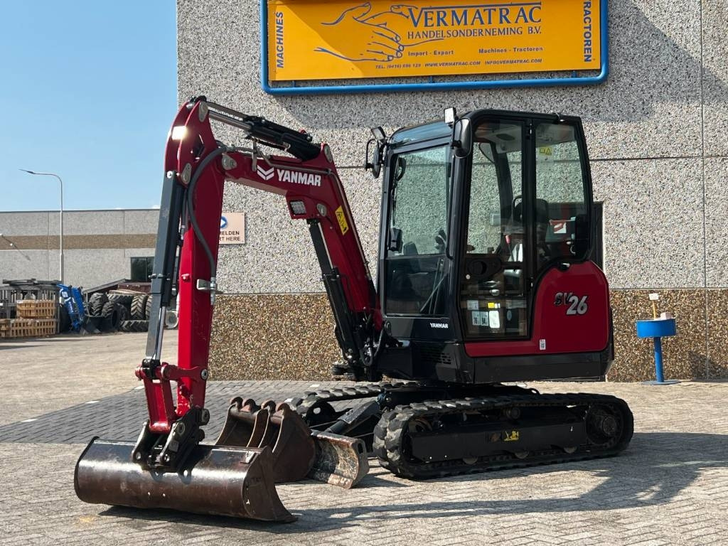 Yanmar SV26, quick bucket release, 294 hours, 2022! - Мини багер: снимка 1 Yanmar SV26, quick bucket release, 294 hours, 2022! - Мини багер: снимка 1