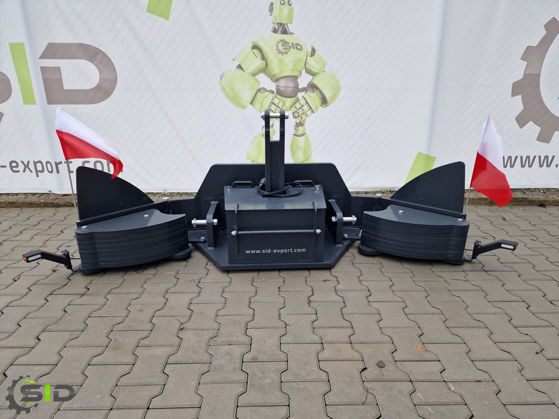 Нови Противовес за Трактор SID AGRIBUMPER / FRONTGEWICHT Frontbalast Stahlgewicht 430 KG: снимка 6