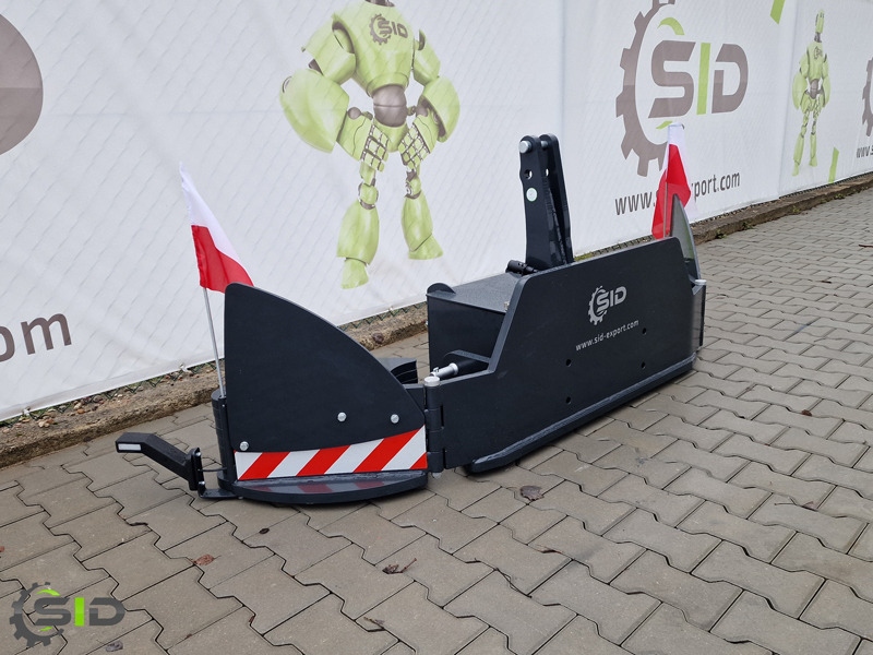 Нови Противовес за Трактор SID AGRIBUMPER / FRONTGEWICHT Frontbalast Stahlgewicht 430 KG: снимка 8